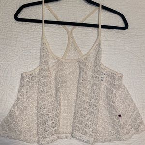 Lace tank top